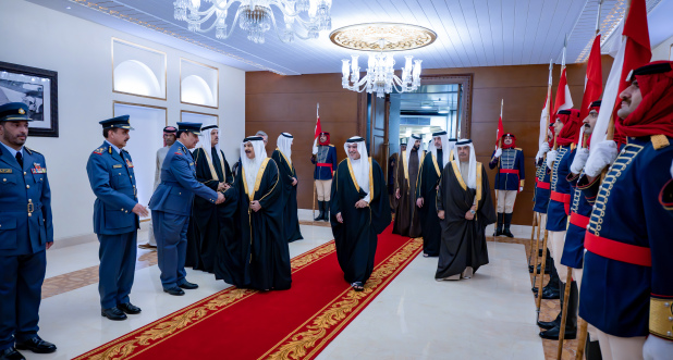 King returns from France